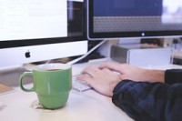 working from home online