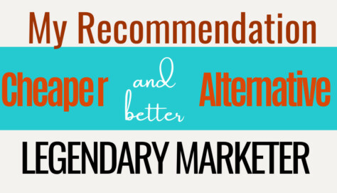 A banner for legendary marketer alternative