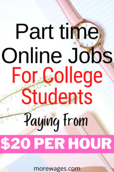 Part time online jobs for college students