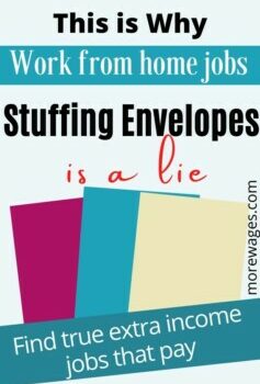 Work From Home Stuffing Envelopes are mostly scams,these jobs once existed but not any more,people nolonger send letters, they send emails.