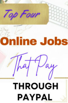 online jobs that pay through paypal