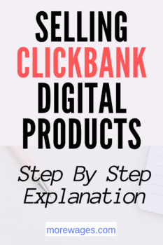 How to sell clickBank digital products