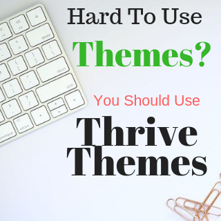 Thrive themes are the easiest and best to use