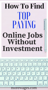 Online jobs without investment