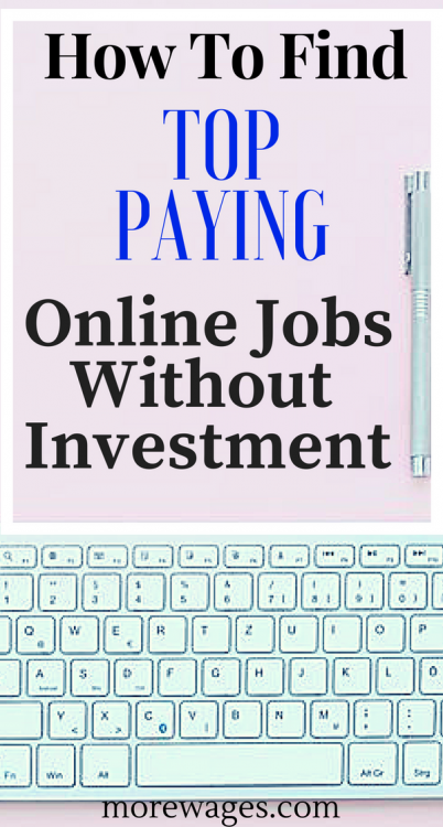 work from home online jobs without registration fees