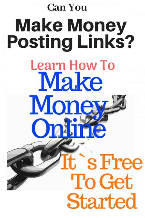 Make Money Posting Links Online