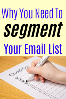Email Marketing List Segmentation