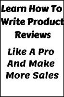Write product reviews and be honest with your readers,this way, you`ll make more sales.If a product is not good say it`s not, every product has a weak side so don`t be scared to review bad products.