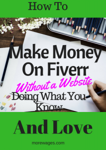 Make money on fiverr