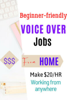 voice over jobs from home