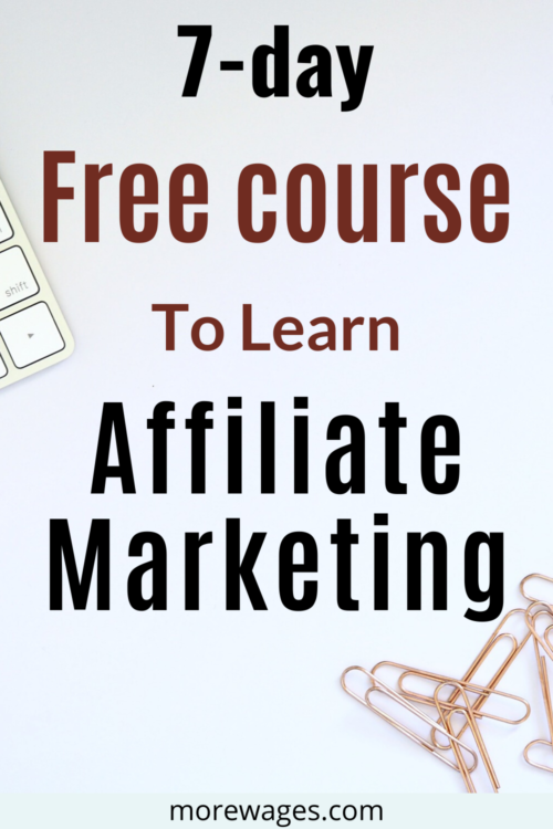 Free course to learn affiliate marketing