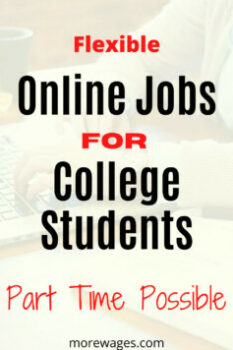 Work from Home Jobs for College Students