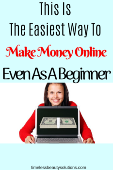 Make money online as a beginner