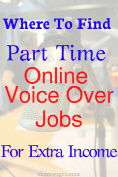 Voice over jobs for extra income