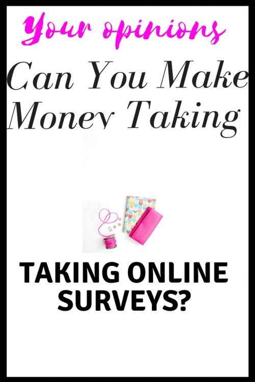 Can you make money taking online surveys?